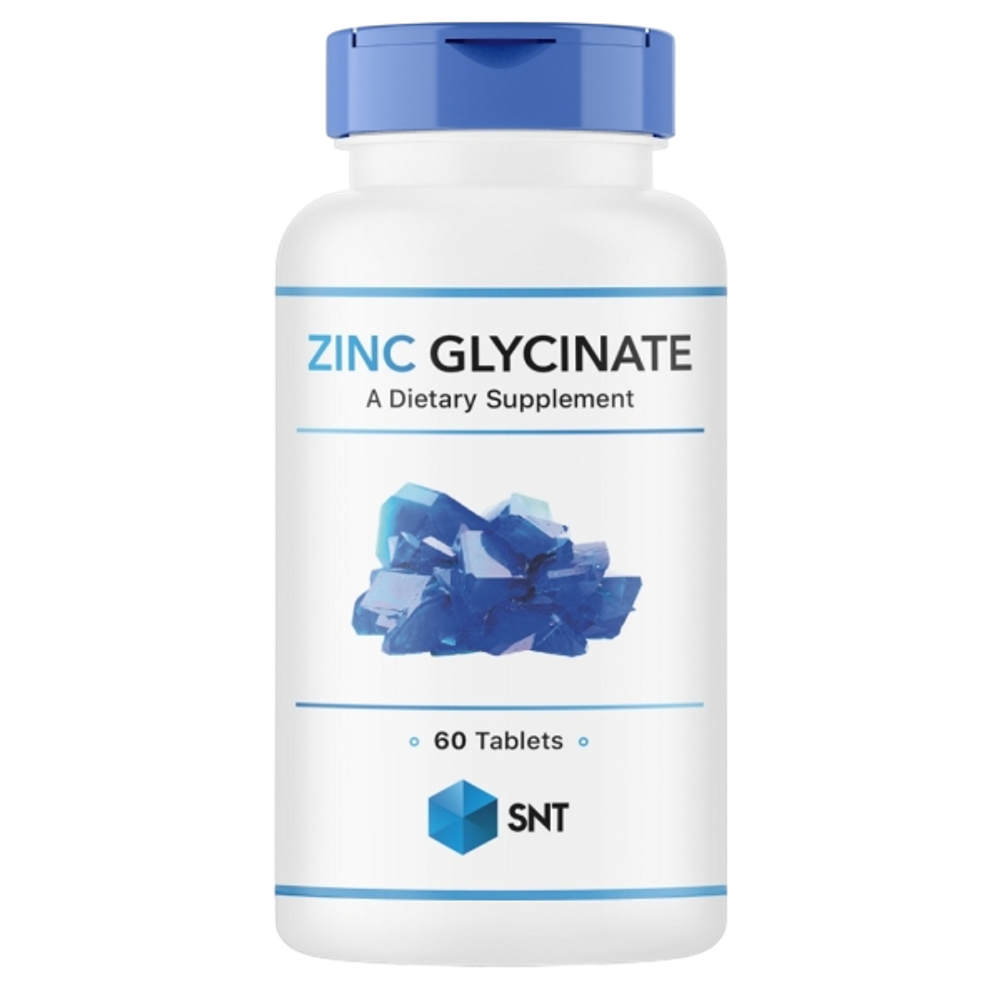 SNT Zinc Glycinate 50 mg 60 / 90 tablets , Цинк Глицинат