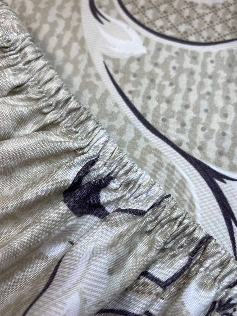 Простынь на резинке полисатин Simple House "Carpet" 180x200 см