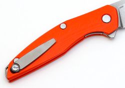Нож Широгоров 111 G10 3D оранжевая рукоять 440Сфотография - 7