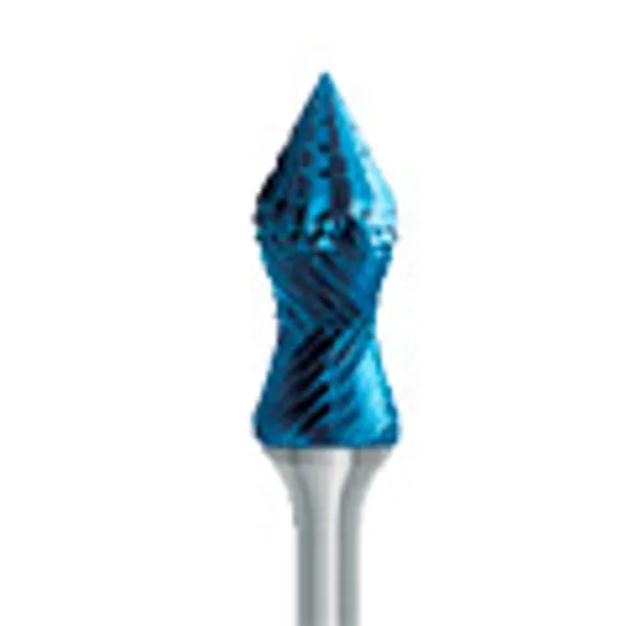 Комбинированная борфреза Karnasch Curve + Зенкер с вершиной 60°