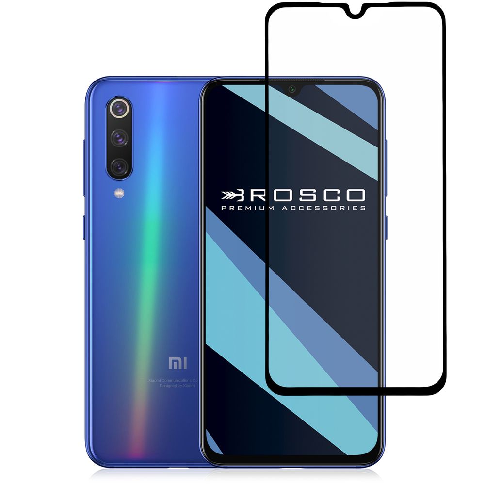 Защитное стекло ROSCO для Xiaomi Mi 9 SE оптом (арт. XM-MI9SE-FSP-GLASS-BLACK)