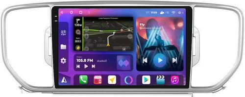 Магнитола для KIA Sportage 4 2016-2018 - FarCar BM576M-2K монитор 9.5" 2K QLED на Android 14, Быстрая, CarPlay, 4G SIM-слот