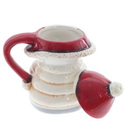 GAEM Кружка с крышкой "Снеговик", 500 мл, L14 W10 H17 см, 2в.