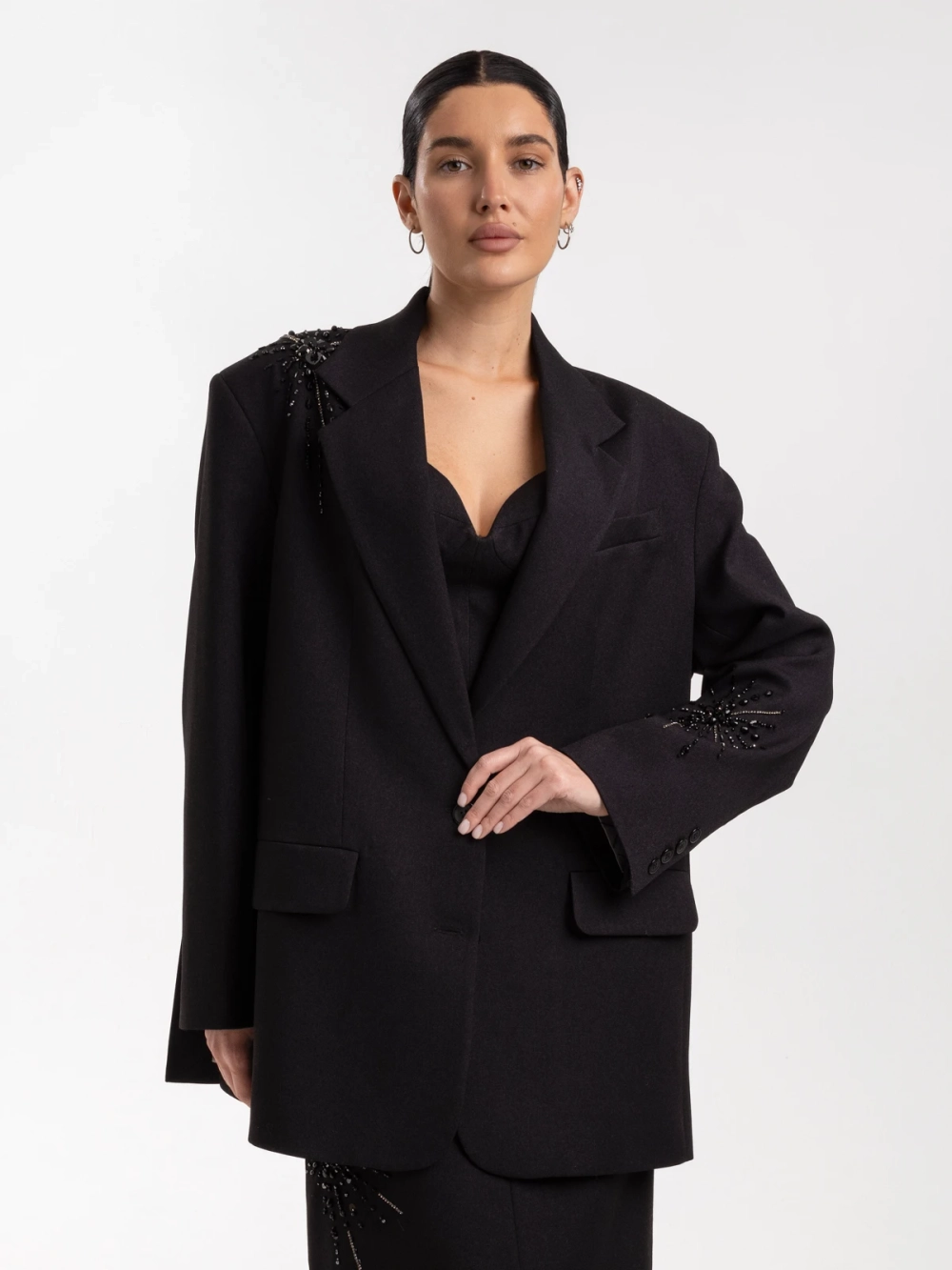 Жакет FIRE, черный