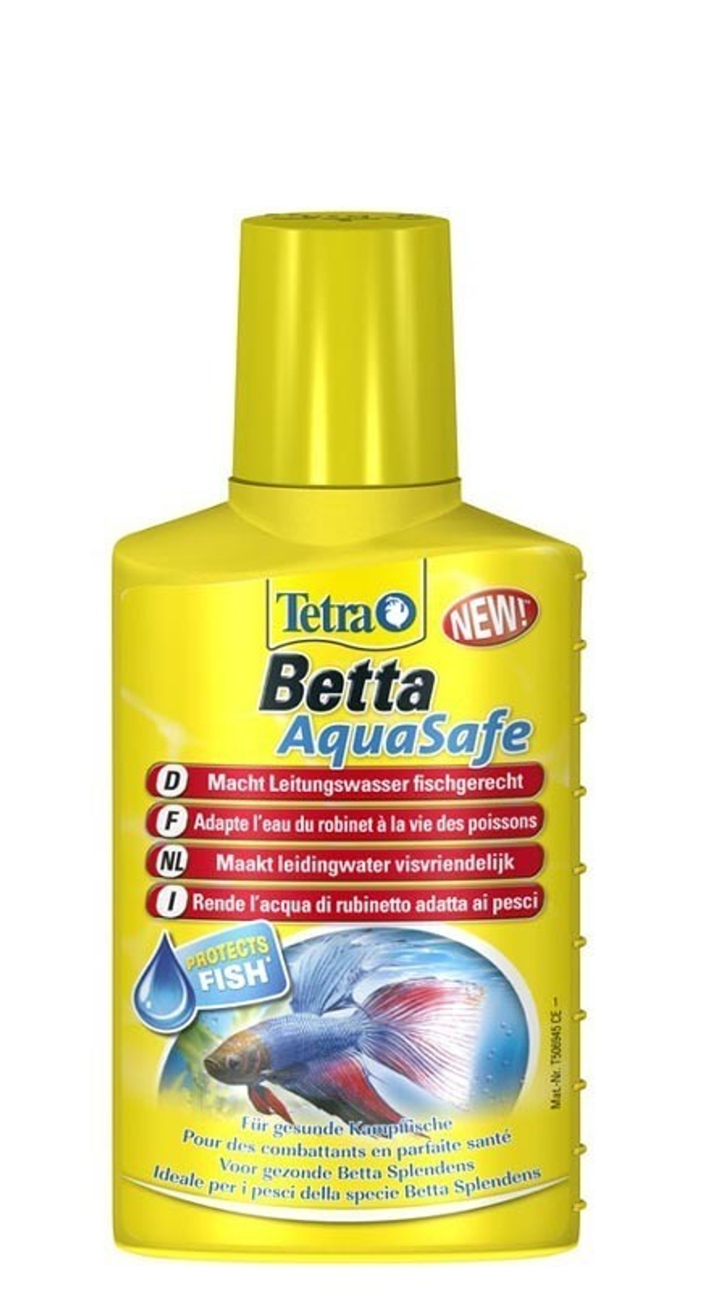 Tetra AquaSafe Betta, 100мл, кондиционер для подготовки воды для петушков