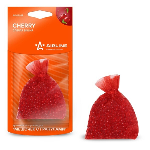 Ароматизатор подвесной  Мешочек с гранулами  Спелая вишня (AIRLINE)