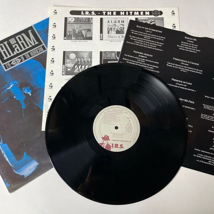 Винтажная виниловая пластинка LP The Alarm Eye Of The Hurricane (Holland 1987) Newtown Jericho