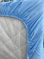 Комплект в кроватку 6-ти предметный (подушечки 17 предметов), "Лисенок на Луне" поплин