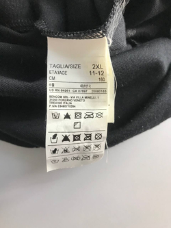 Платье Benetton обтягивающего кроя, маркировка 2XL, визуально на 11/12 лет