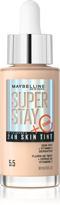 MAYBELLINE NEW YORK SuperStay Vitamin C Skin Tint - Сыворотка для выравнивания тона кожи оттенок 05.5, 30 ml
