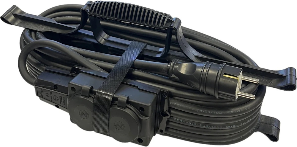 Удлинитель силовой iTOK i-CONNECT-COLOR-SUR-KG-325-2-54-30-BLACK