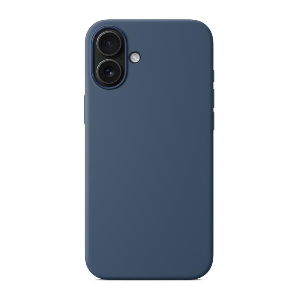 Силиконовый чехол MagSafe Apple Silicone Case для iPhone 16 Plus, Деним