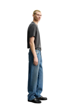 ZARA ФУТБОЛКА MEDIUM WEIGHT КЛАССИЧЕСКОГО КРОЯ ORIGINS, УГОЛЬНЫЙ