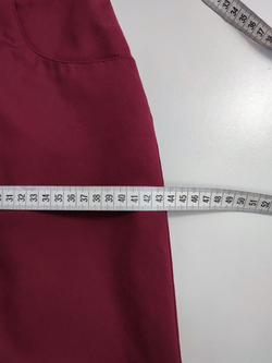 Юбка бордо на пуговицах 42 размер