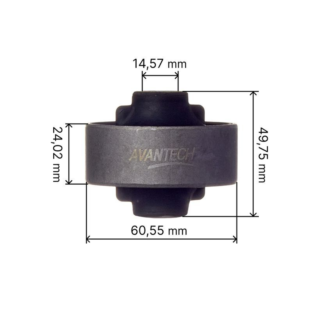 Сайлентблок переднего нижнего рычага, задний Avantech Замена для арт. ASB0149 ASB4134