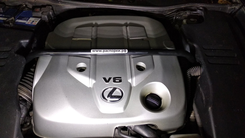 Распорка передних стоек (цельная) Lexus GS 3 (190 кузов) и Toyota Crown GRS182 (ПОД ЗАКАЗ)