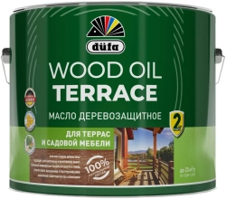 Масло деревозащитное для террас и садовой мебели Dufa Wood Oil Terrace палисандр