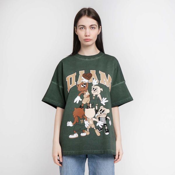 Футболка Team Play Зеленая - фото 4