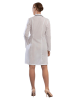 Халат медицинский женский Doctor Big 206 Satory, длинный рукав, белый, 42