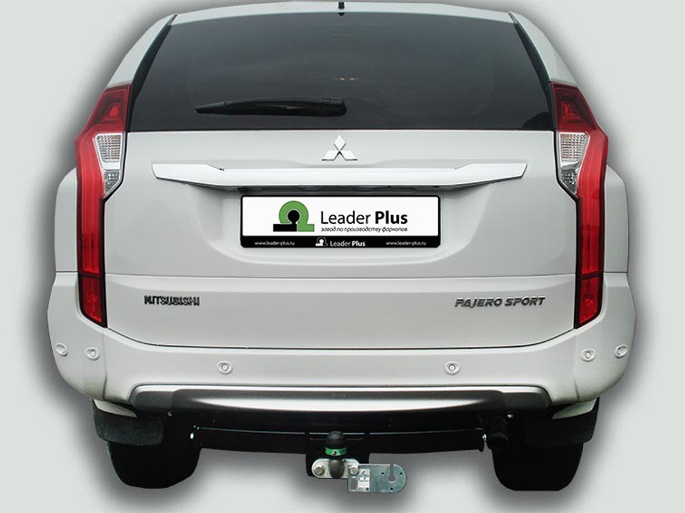 Фаркоп(прицепное) Лидер-Плюс для MITSUBISHI PAJERO SPORT 2 / 3 (2008-2021)(паспорт и сертификат в комплекте)(без электрики)M115-FC