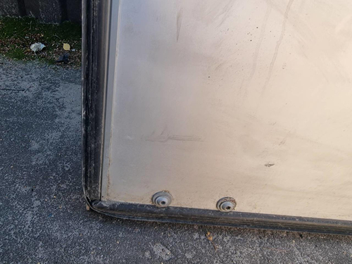 Створка прицепа левая Wielton 266 см