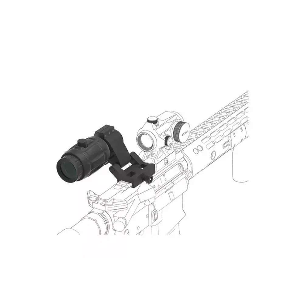 Увеличитель Vector Optics MAVERICK 3x26 MAGNIIFIER W/SCSR-08 (SCMF-11)