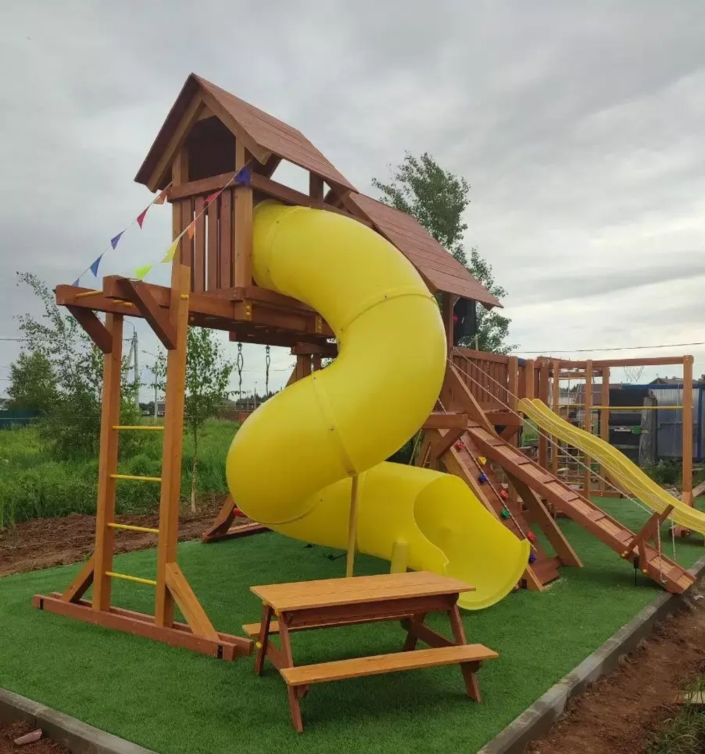 Деревянный игровой комплекс Савушка Lux - 15