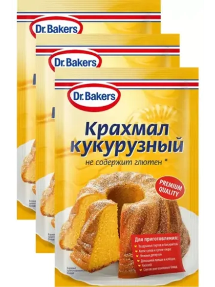 Кукурузный крахмал 100 г * 3 шт