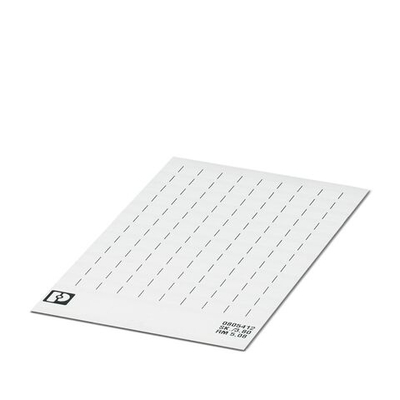 0805412 - SK 5,08/3,8:UNBEDRUCKT - Маркировочный лист