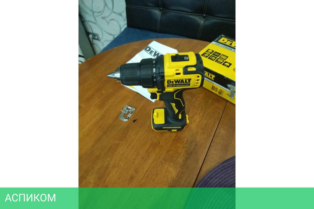 Дрель-шуруповерт DeWalt DCD708N-XJ без АКБ и ЗУ