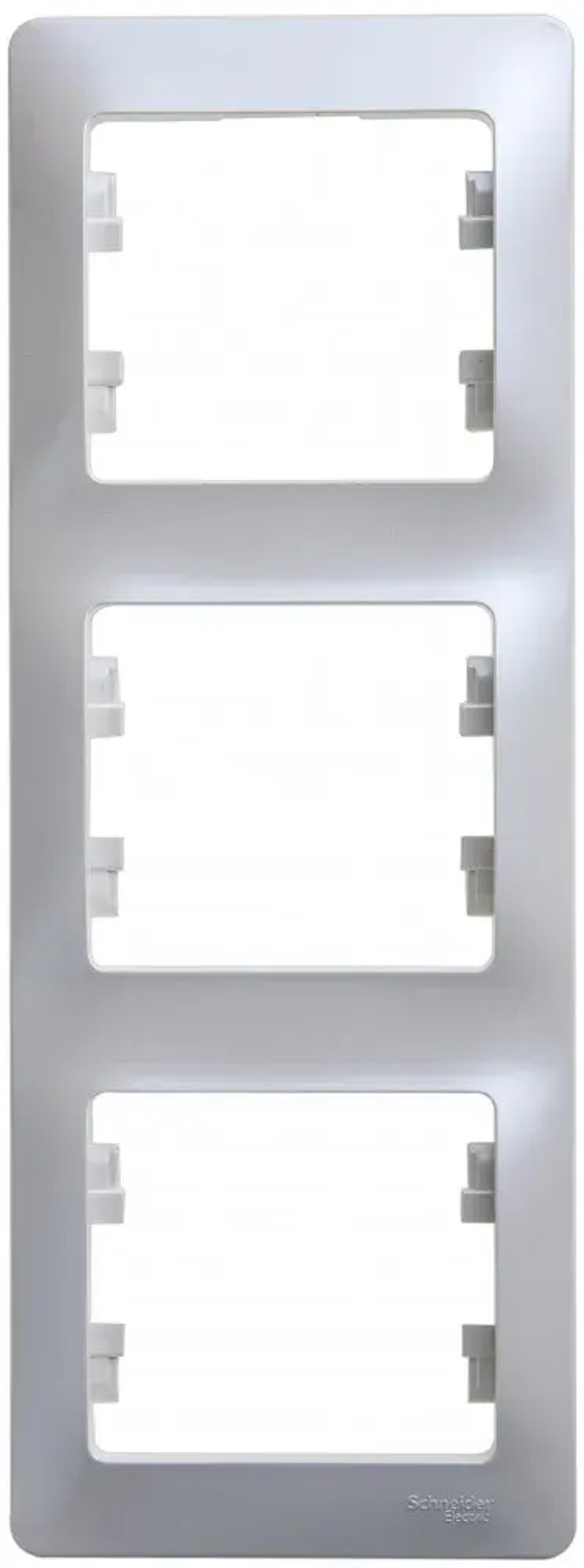 GLOSSA 3-постовая РАМКА, вертикальная, ПЕРЛАМУТР