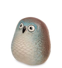 ГЛ- 752/1 Фигурка «Сова» цв. (Гжельский фарфор)