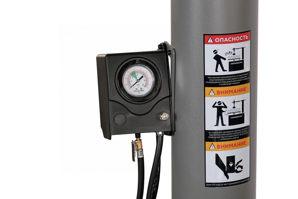 NORDBERG (4639,5ID(B) 380) Станок шиномонтажный полуавтомат, двухскоростной, стол с накладками, 380 В, синий