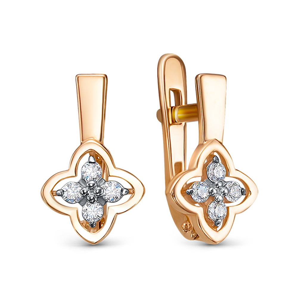 Серьги из золота 585 пробы