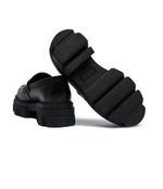 Кожаные мокасины Alohas - черный(S00190)