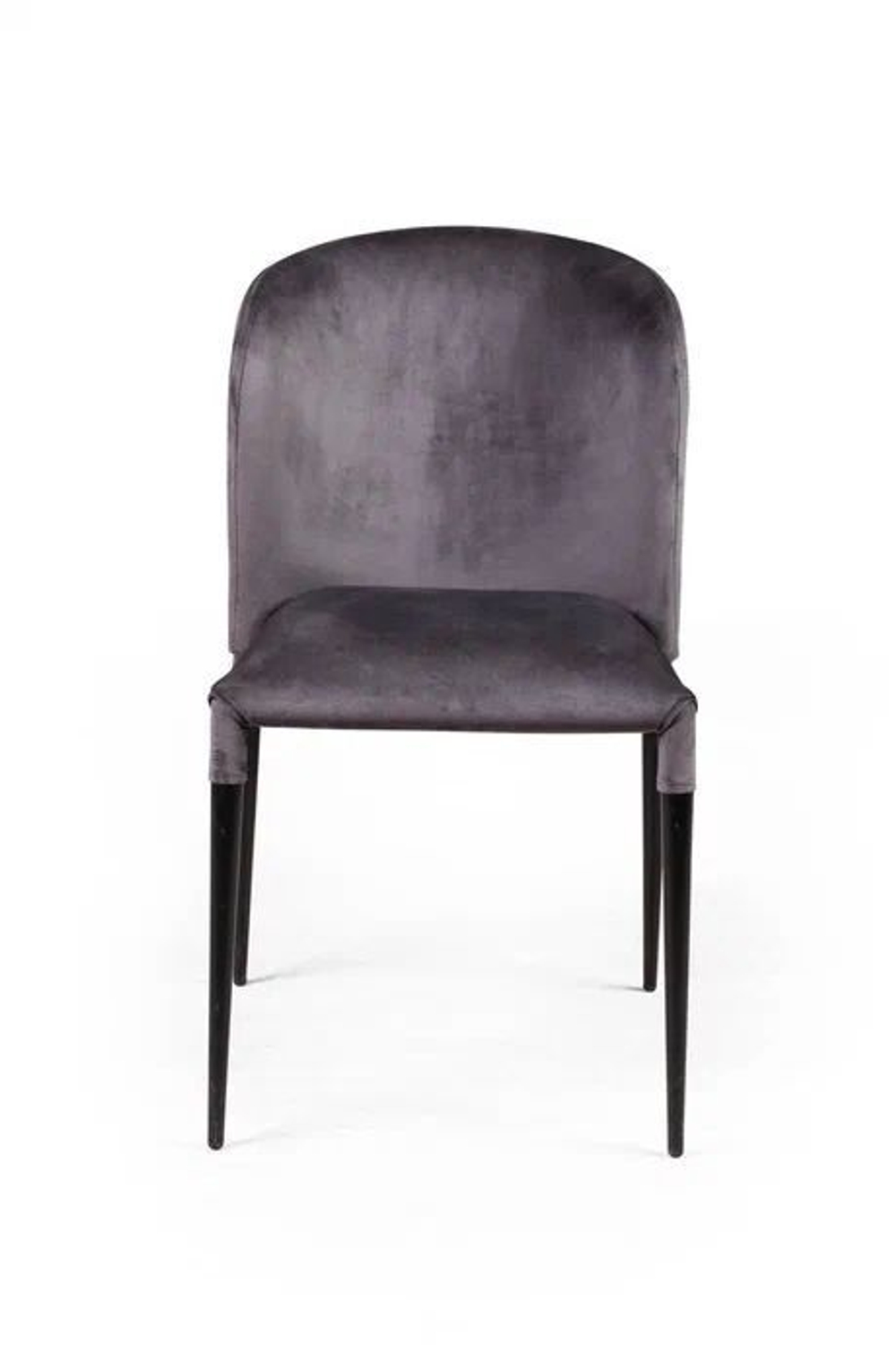 Стул Albert (Альберт), бархат антрацит 14