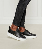 Кожаные кроссовки wembley man Alexander Smith - черный(ASBAWYM2261)