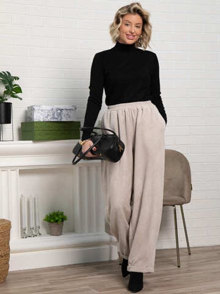 Брюки Городской ритм (молочные) Б15262-9М LT Collection