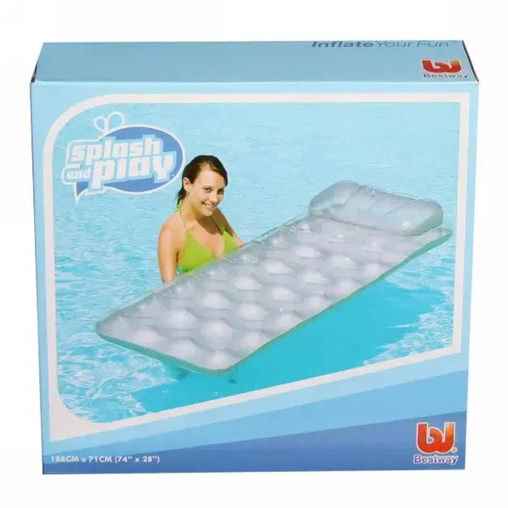 Матрас пляжный 188*71 см Silver Deluxe Bestway (43024)
