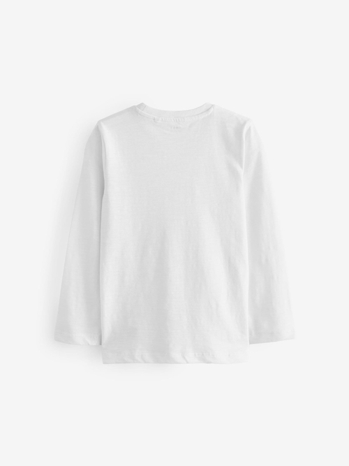 Лонгслив для мальчика Next 557-510, Белый