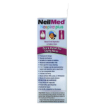 NeilMed, Naspira Plus, назально-оральный аспиратор и флаконы с солевым раствором, для младенцев и детей, набор из 17 предметов