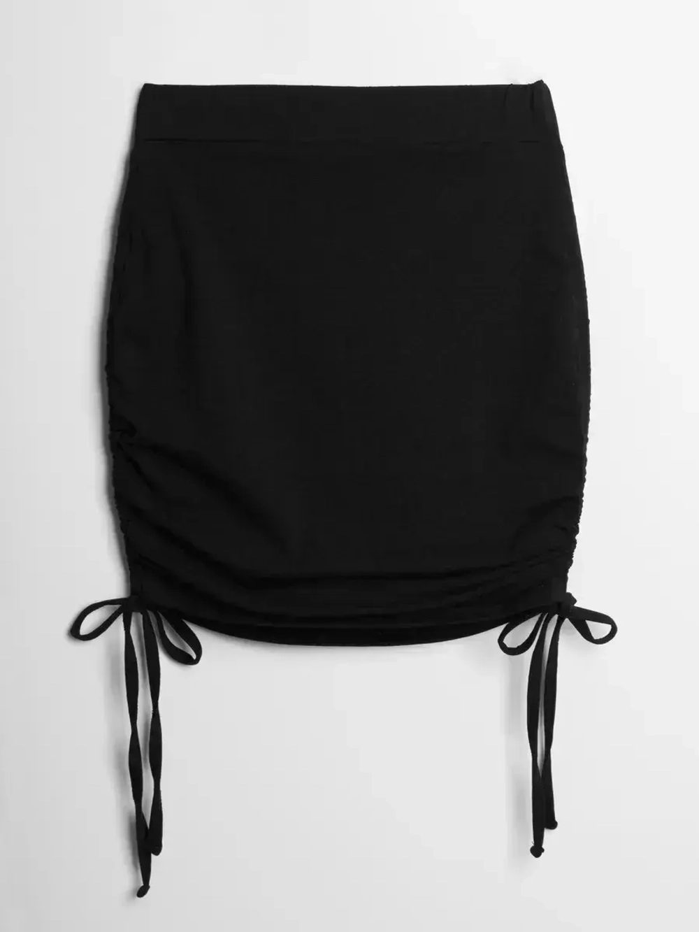 Летняя женская юбка с завязками