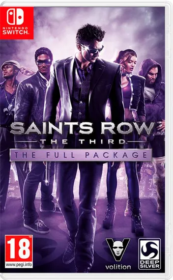 Saints Row: The Third The Full Package (Nintendo Switch, Русские субтитры, Б/У)