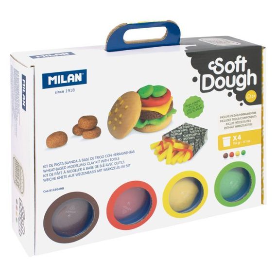 Plastlin / Пластилин CASE  SOFT DOUGH &quot;HOUSE OF BURGERS&quot;