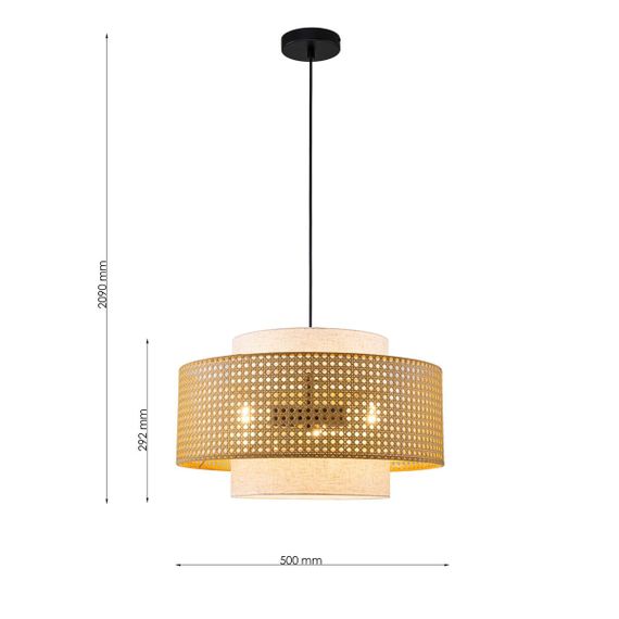 Подвесная люстра Favourite Organicum 4768-3P