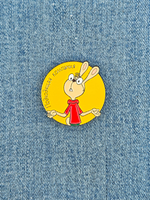 Значок Кролик - Подходящая компания, серия Винни Пух