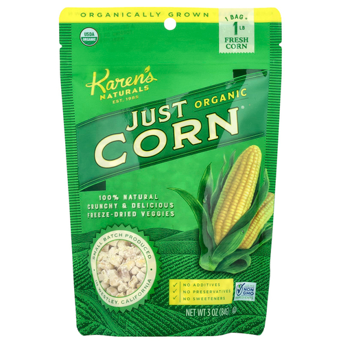 Karen's Naturals, Organic Just Corn®, 84 г (3 унции)