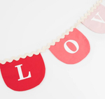 Гирлянда текстильная "Love Sweet" 3,7 м