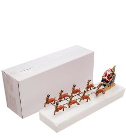 XM-700 Музыкальная новогодняя упряжка с подсветкой