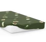 Простыня на резинке 200*90*25 AVOCADO, 100% хлопок